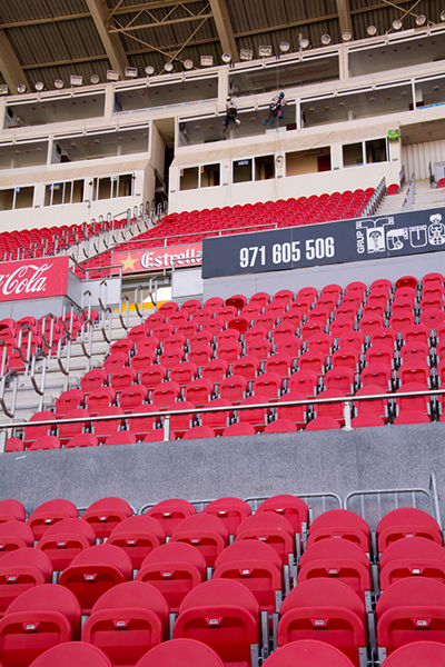 limpieza cristales en altura